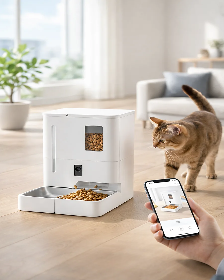 自動給餌給水一体型モデル 使用イメージ